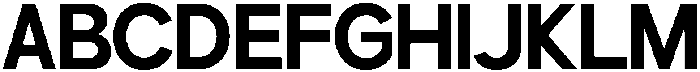 Gillune Semibold otf (600) Font UPPERCASE