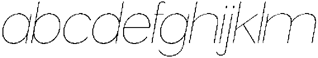 Gillune Thin Italic otf (100) FONT