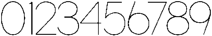Gillune Thin otf (100) Font OTHER CHARS