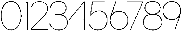 Gillune Thin ttf (100) Font OTHER CHARS