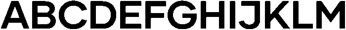 Gilmer Bold otf (700) Font UPPERCASE