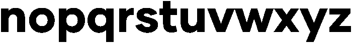 Gilmer Heavy otf (800) Font LOWERCASE