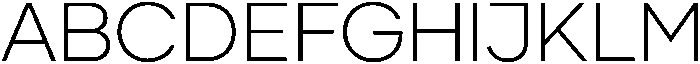 Gilmer Light otf (300) Font UPPERCASE
