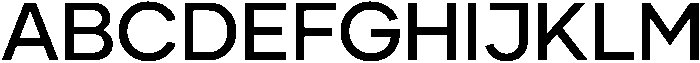 Gilmer Medium otf (500) Font UPPERCASE