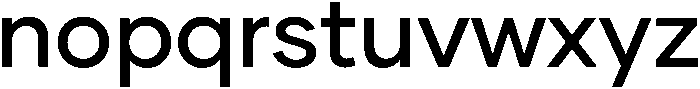 Gilmer Medium otf (500) Font LOWERCASE