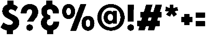 Gilmour Bold otf (700) Font OTHER CHARS