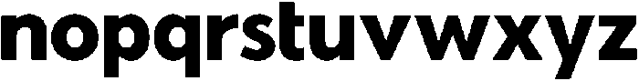 Gilmour Bold otf (700) Font LOWERCASE