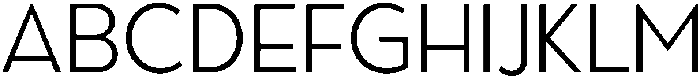 Gilmour Extra Light otf (200) Font UPPERCASE