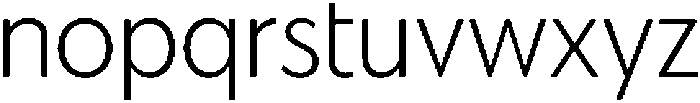 Gilmour Extra Light otf (200) Font LOWERCASE
