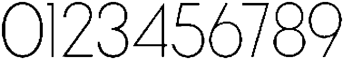 Gilmour Thin otf (100) Font OTHER CHARS