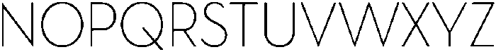 Gilmour Thin otf (100) Font UPPERCASE
