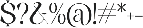 Giloste-Regular otf (400) Font OTHER CHARS
