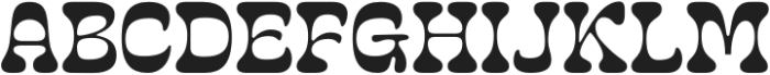 Gilou Medium otf (500) Font UPPERCASE