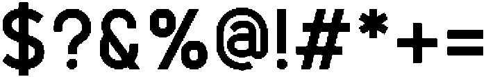 Gilox-Bold otf (700) Font OTHER CHARS