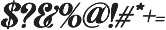 Gilter Italic ttf (400) Font OTHER CHARS