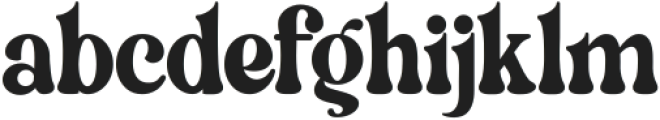 Gilter Regular ttf (400) Font LOWERCASE