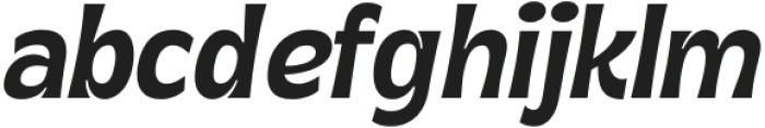 Gilton Extra Light Slanted otf (200) Font LOWERCASE