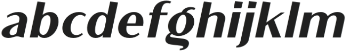 Giltune Bold Italic otf (700) Font LOWERCASE