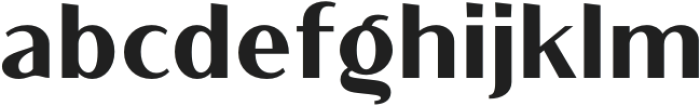 Giltune Bold otf (700) Font LOWERCASE