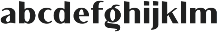 Giltune Extra Bold otf (700) Font LOWERCASE