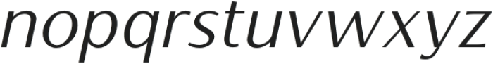 Giltune Extra Light Italic otf (200) Font LOWERCASE