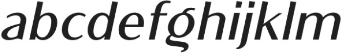 Giltune Italic otf (400) Font LOWERCASE