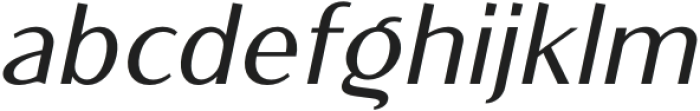 Giltune Light Italic otf (300) Font LOWERCASE