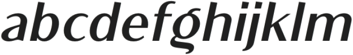 Giltune Medium Italic otf (500) Font LOWERCASE