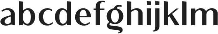 Giltune Medium otf (500) Font LOWERCASE