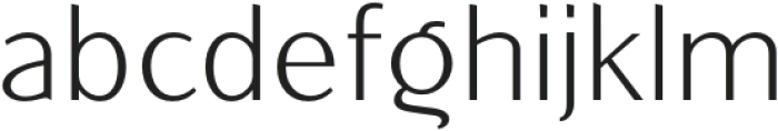 Giltune Thin otf (100) Font LOWERCASE