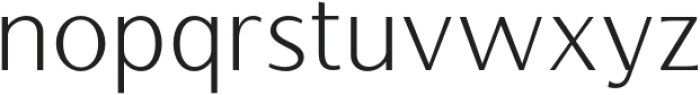 Giltune Thin otf (100) Font LOWERCASE