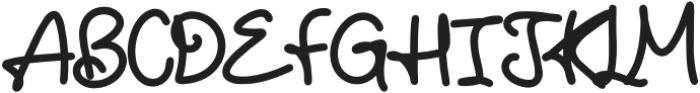 GilyhopeRegular otf (400) Font UPPERCASE