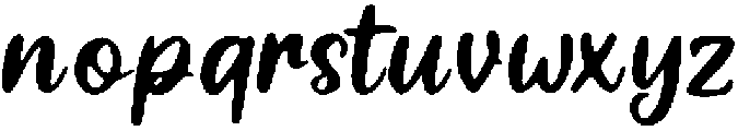 Gimaqu ttf (400) Font LOWERCASE