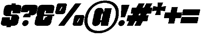 Gimora Bold Italic otf (700) Font OTHER CHARS