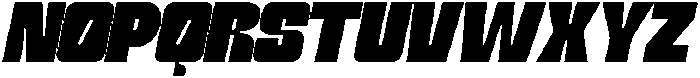 Gimora Bold Italic otf (700) Font UPPERCASE