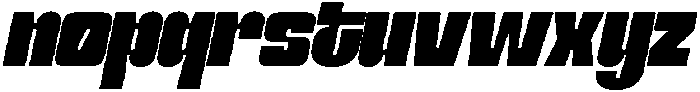 Gimora Bold Italic otf (700) Font LOWERCASE