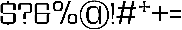 Gimora Extra Light otf (200) Font OTHER CHARS