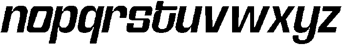 Gimora Italic otf (400) Font LOWERCASE