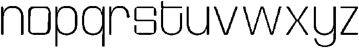 Gimora Thin otf (100) Font LOWERCASE