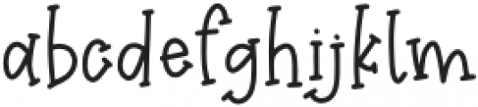 Gin & Tonic Serif Regular otf (400) Font LOWERCASE