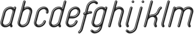 GinTonic Script Light otf (300) Font LOWERCASE