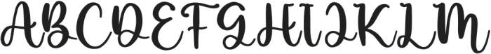 Gina Angle otf (400) Font UPPERCASE