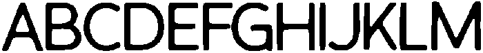 Ginate ttf (400) Font UPPERCASE