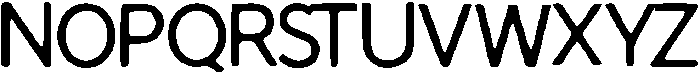 Ginate ttf (400) Font UPPERCASE