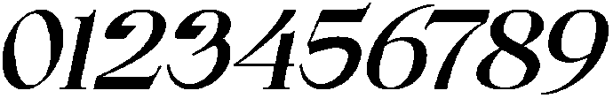 Gineby Bold Italic otf (700) Font OTHER CHARS