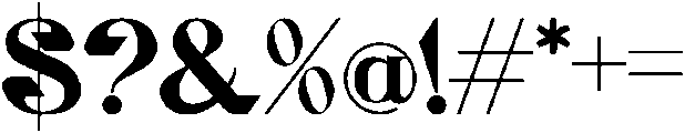 Gineby Extra Bold otf (700) Font OTHER CHARS