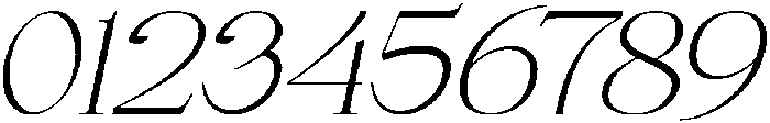 Gineby Light Italic otf (300) Font OTHER CHARS