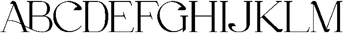 Gineby otf (400) Font UPPERCASE