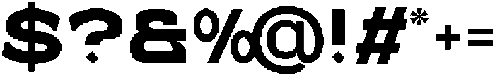 Giner Modern Bold otf (700) Font OTHER CHARS