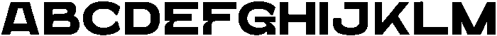 Giner Modern Bold otf (700) Font UPPERCASE